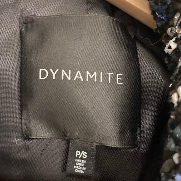 Dynamite tweed Double breasted blazer - Picture 4 of 4